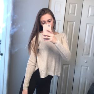 Tan sweater